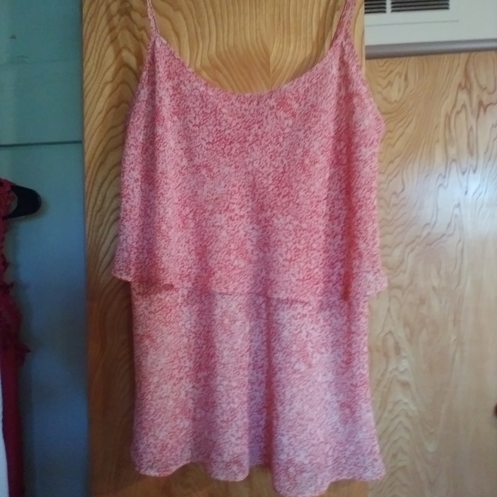 NWOT CAbi Top Red and White